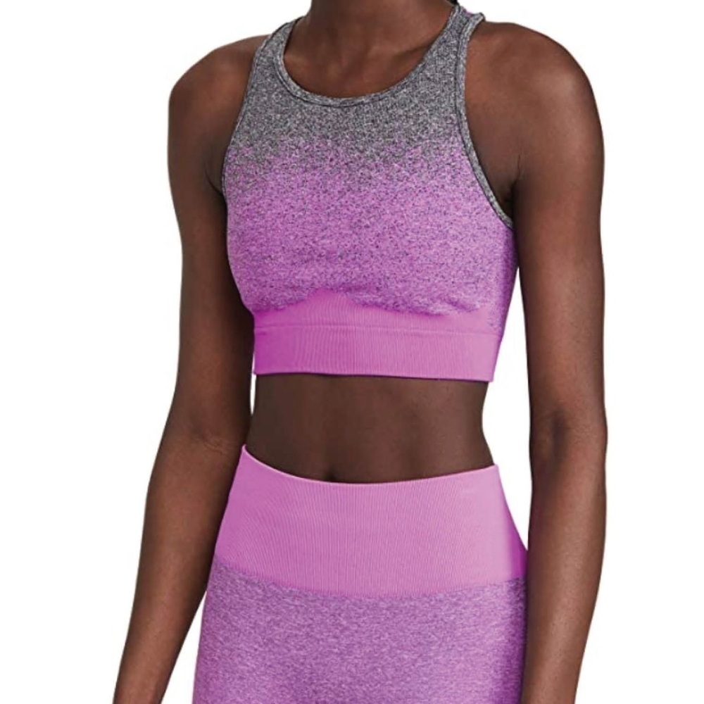 NWT Koral Eliza Crop Ombre Bra sz S